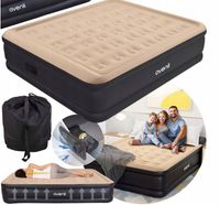 MATERAC SAMOPOMPUJĄCY DWUOSOBOWY AVENLI Z ELEKTRYCZNĄ POMPKĄ 203x157x 47 CM