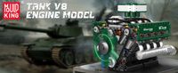 Klocki Mould King 10182 Silnik V8 od CZOŁGU Tank Engine Konstrukcyjny BOX