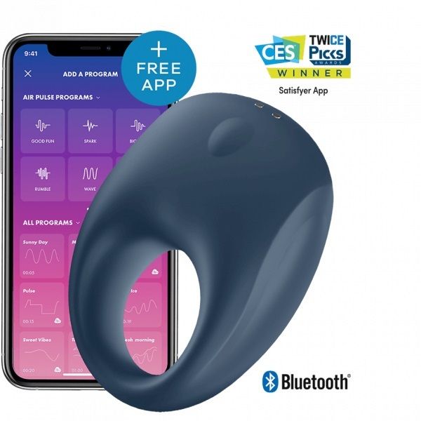 Satisfyer Strong One Ring incl. Bluetooth and App zdjęcie 7