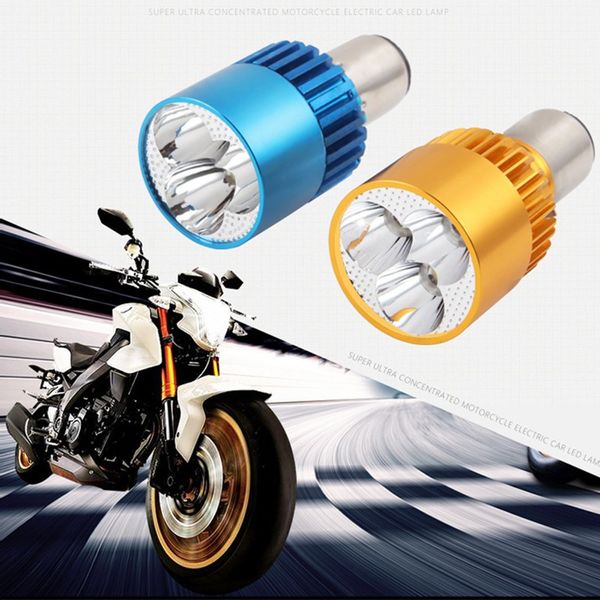 Żarówka BA20D 3 LED 9W zimna zdjęcie 1