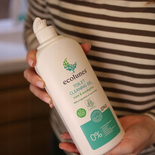 ECOLUNES ŻEL DO CZYSZCZENIE WC TOALET O ZAPACHU MIĘTY I EUKALIPTUSA 500 ML na Arena.pl