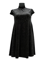 Sukienka Przed Kolano Casual Elegancka Wygodna Czarna XS Styl Na Lato