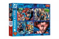 Puzzle 4X250 Odwaga Supermana 13340
