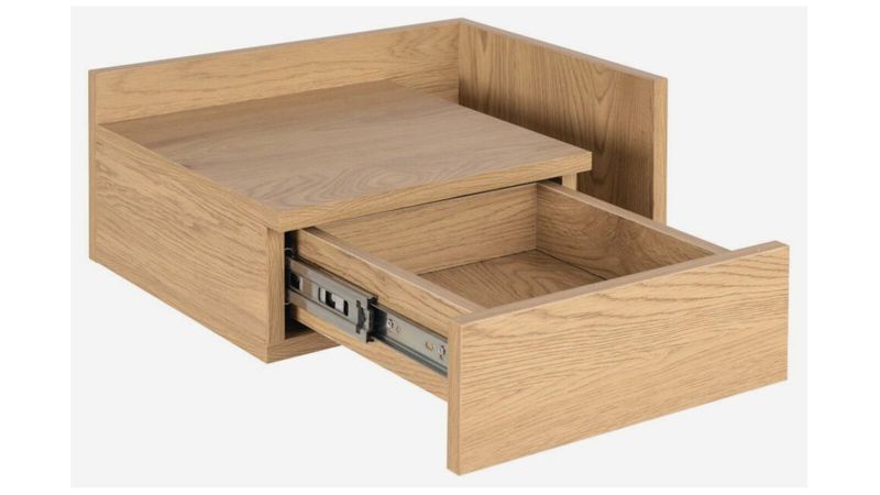 Szafka nocna Ashlan II dąb samowisząca zdjęcie 3