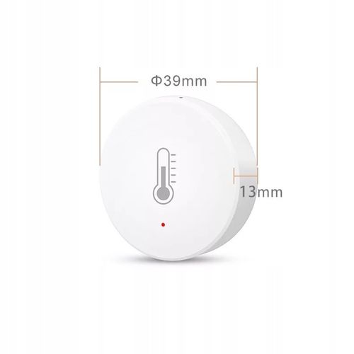 CZUJNIK TEMPERATURY WILGOTNOŚCI WIFI ZIGBEE TUYA SMART TERMOMETR HIGROMETR na Arena.pl