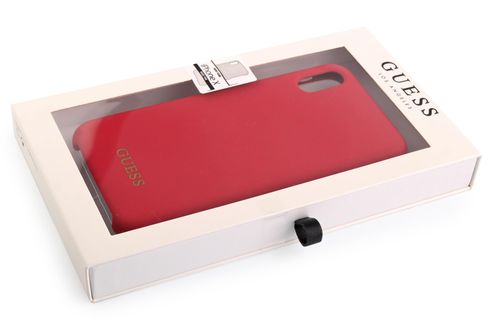 GUESS SILICONE CASE - iPhone XR - RED na Arena.pl