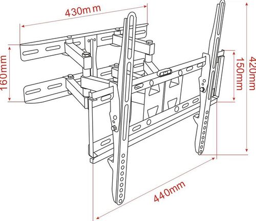 UCHWYT LCD OPTICUM AX MERCURY 26"-56" na Arena.pl