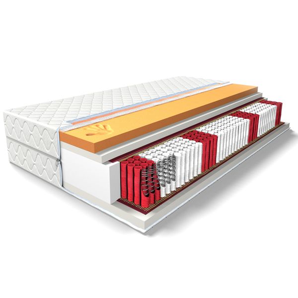 MATERAC Comfort Visco 80x200 Multipocket Visco Memory zdjęcie 4