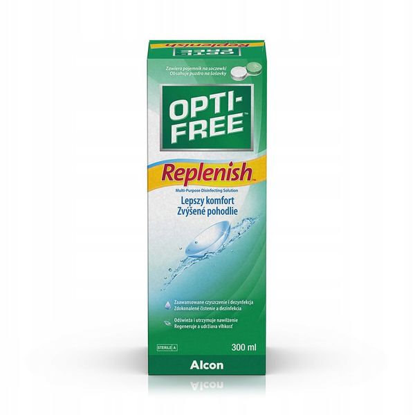 Płyn do soczewek OPTI-FREE Replenish 300 ml zdjęcie 1
