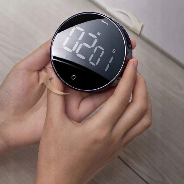 Baseus Stoper Minutnik Timer Cyfrowy Magnetyczny zdjęcie 4