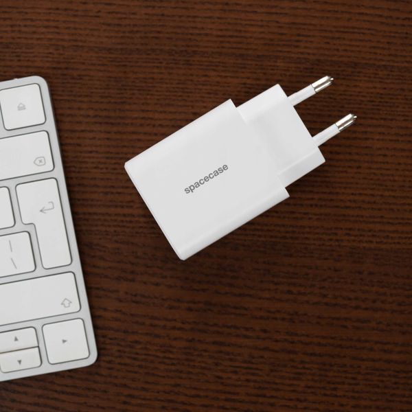 Spacecase Usb Charger 30W Gan Sc004W White zdjęcie 8