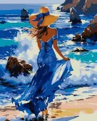 Malowanie po numerach. Element, 40x50 cm