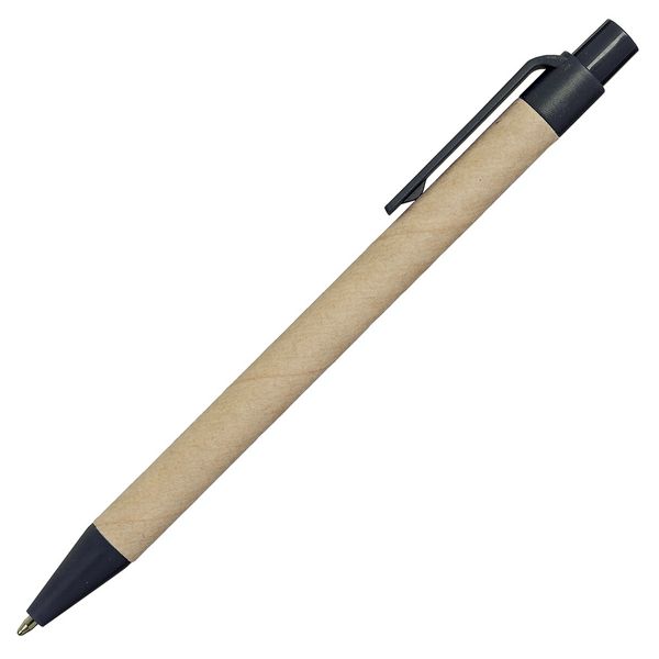 Notes eco z długopisem, Czarny / Beżowy zdjęcie 4