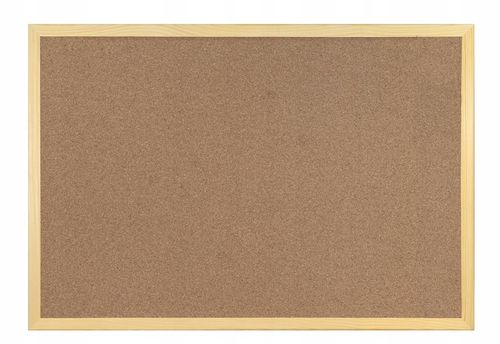 TABLICA KORKOWA DREWNIANA RAMA BASIC 60/90 WIELKOR na Arena.pl