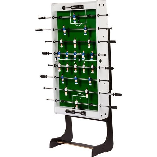 Piłkarzyki stołowe Belfast 121 x 101 x 79 cm - białe na Arena.pl