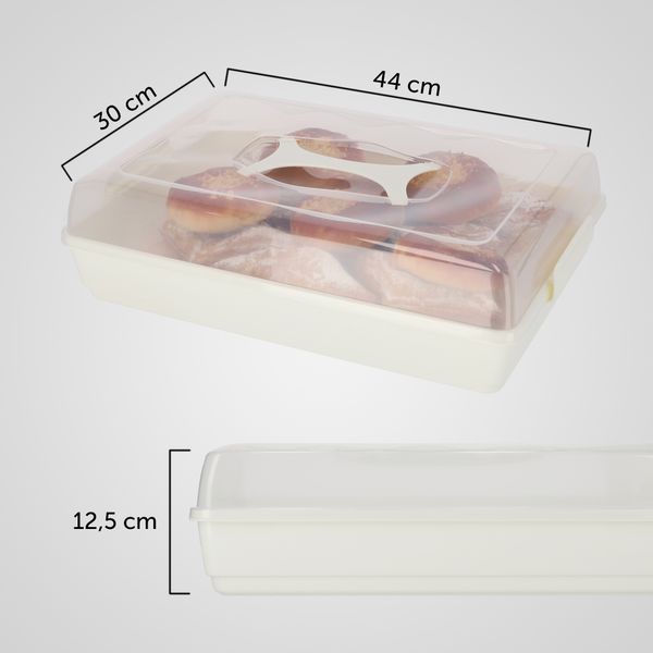POJEMNIK PUDEŁKO NA CIASTO ŻYWNOŚĆ Z PRZYKRYWKĄ zdjęcie 10