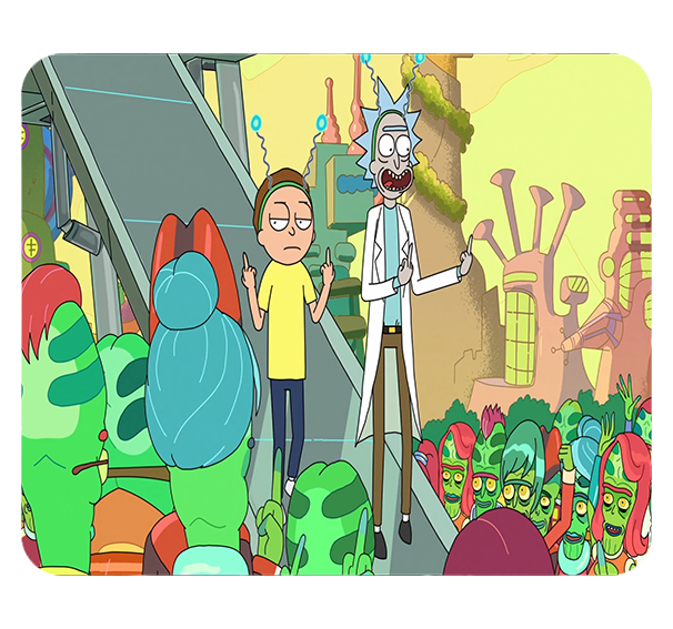 Podkładka pod myszkę Rick i Morty zdjęcie 1