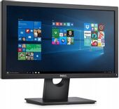 Dell E2016HV 20 ", TN, HD, 1600 x 900, 16:9, 5 ms, 250 cd/m², czarny,