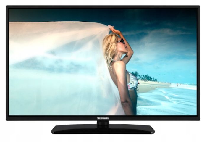 Telewizor LED 24" Telefunken E24H340A 12 Volt Do KAMPERA DVB-T2 HEVC zdjęcie 1