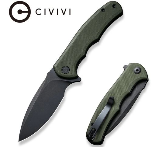 Nóż składany Civivi Mini Praxis D2. 59-61 hrc zielony w etui na Arena.pl
