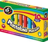 plastelina 10szt ''as''