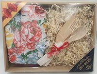zestaw rękawica + sztućce drewniane dla Mamy 36 x 28 cm. | P1426PW7