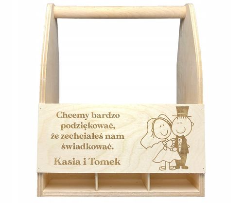 NOSIDŁO SKRZYNKA NA PIWO PODZIĘKOWANIA DLA ŚWIADKA na Arena.pl