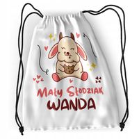 Plecak Sportowy Szkolny Dla Wandy Córki Dziecka Z Nadrukiem Ze Zdjęciem
