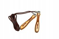 Skakanka Skórzana regulowana SZYBKA Ihsan sports