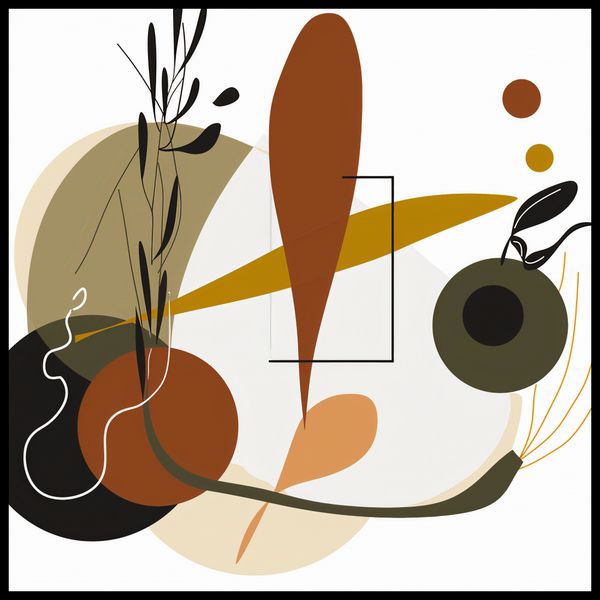 Plakat 100x100cm Ekspresja w Impresji zdjęcie 2
