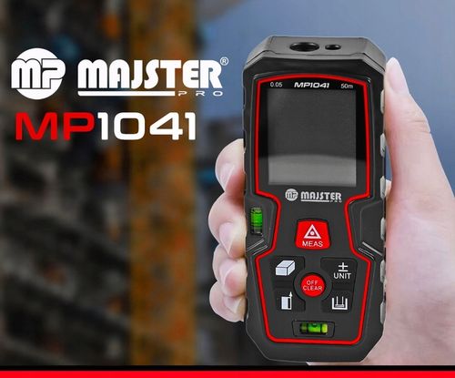 DALMIERZ LASEROWY MIERNIK ODLEGŁOŚCI CYFROWY 50M poziomica KĄTOMIERZ na Arena.pl