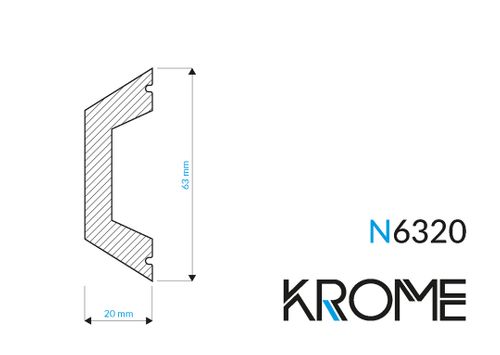 Listwa ścienna KROME N6320 na Arena.pl