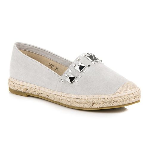 Szare espadryle r.40 na Arena.pl