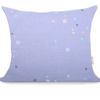Poszewka Makosatyna Humble fioletowa + biała 50x60*2 DecoKing