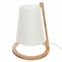 Elegancka lampka biurkowa stołowa nocna z kloszem