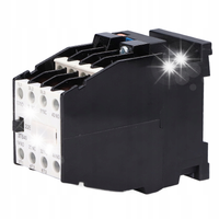 STYCZNIK AC 220V 9A 2NC + 2NO SZYNA DIN DO ZASILANIA