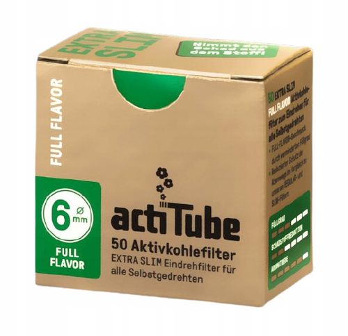 Filtry Węglowe ActiTube Full Flavor Extra slim 50 na Arena.pl