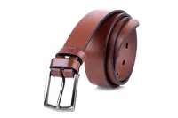 klasyczny pasek męski cezmar - naturalna skóra licowa