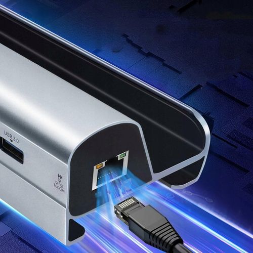 WIELOFUNKCYJNA STACJA DOKUJĄCA + 3*PORTY USB A 3.0 + PORT TYPE-C na Arena.pl