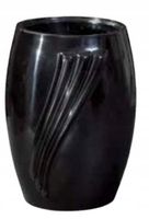 WAZON nagrobny FLAKON na cmentarz W2 czarny