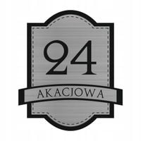 TABLICZKA TABLICA GRAWEROWANA ADRESOWA laminat grawer numer domu
