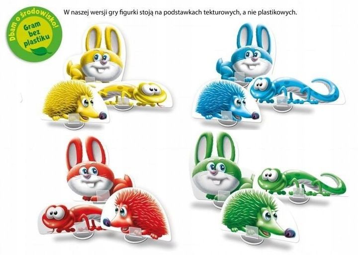 RAZ DWA TRZY WILK PATRZY GRA PLANSZOWA RODZINNA zdjęcie 2