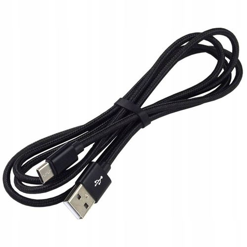 2X EVERACTIVE DŁUGIE KABLE USB-C TYP-C 3A 2M NYLON na Arena.pl