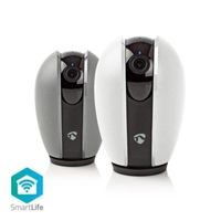 Smart kamera IP Wi-Fi Nedis obrót i pochylenie HD 720p smartLife