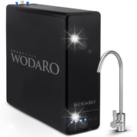 SMARTPURE RO800 WodaRO Odwrócona Osmoza Filtr Wody 800 GPD + Czarna Bateria