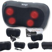 Poduszka masująca Masażer SHIATSU WĘZŁY MASUJĄCE PODCZERWIEŃ 2 TRYBY VENGA
