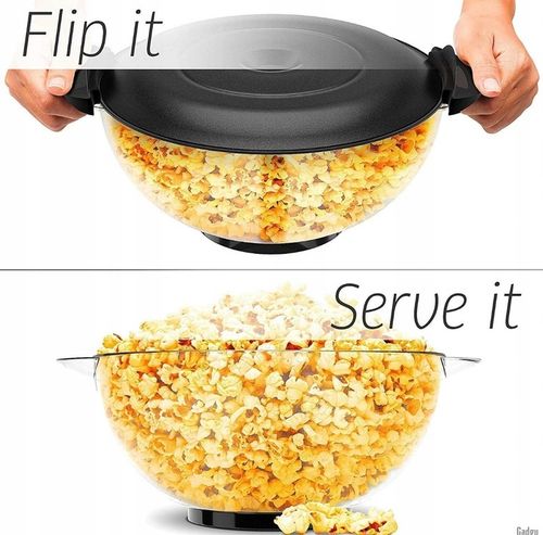 MASZYNA DO ROBIENIA POPCORNU DOMOWA AUTOMATYCZNA URZĄDZENIE MASZYNKA SZYBKA na Arena.pl