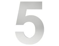 PRZYKRĘCANE OZNACZENIE BUDYNKU CYFRA 5