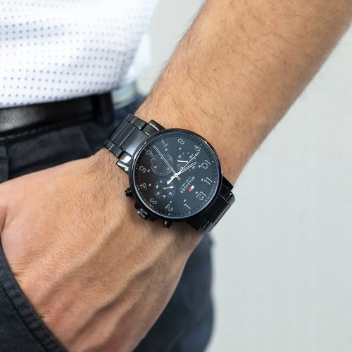 Zegarek Męski TOMMY HILFIGER 1710383 DANIEL bransoleta MODNY+BOX na Arena.pl