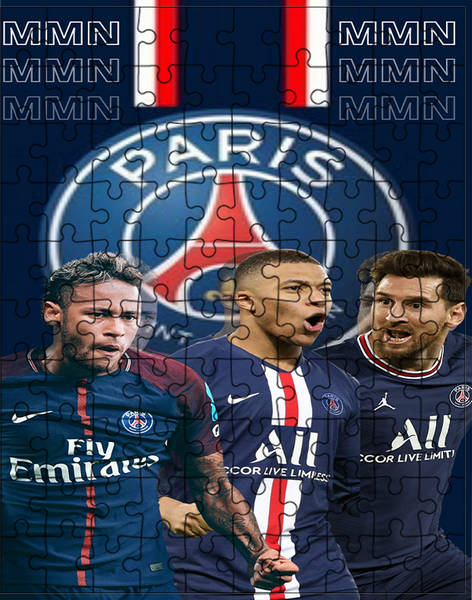 Puzzle Neymar Mbappe Messi zdjęcie 1
